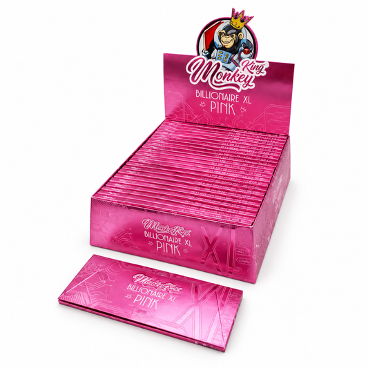 Monkey King Billionaire Pink XL – displej 24 balení, produkt se prodává po jednom balení