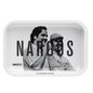 Narcos White Medium – bílá kovová podložka 29 × 19 cm