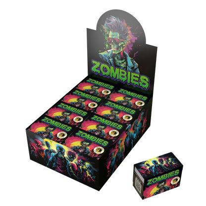 Snail Zombies Rolls + Tips – prodejní displej se 16 baleními; produkt se prodává po jednom balení