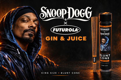 Snoop Dogg × Futurola Gin & Juice – produktový banner
