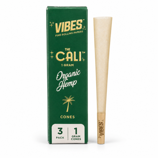 VIBES The Cali – balení a ukázka prázdného kornoutu
