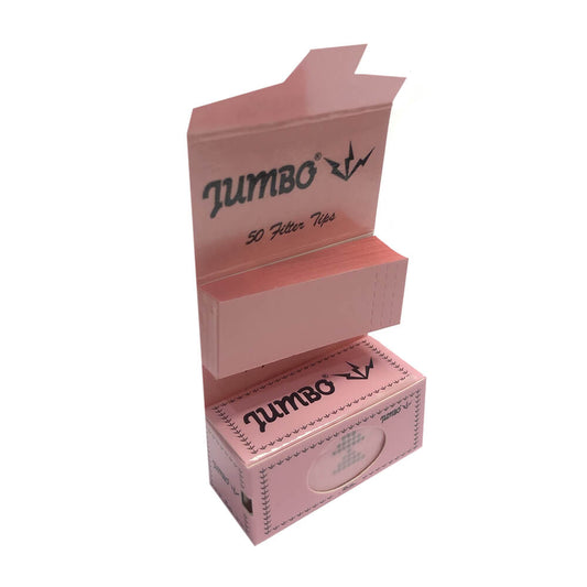 Jumbo Pink Rolls + Tips – růžové papírky v roli s filtry